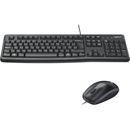 Teclado español + raton logitech mk120 usb negro - 920-002550