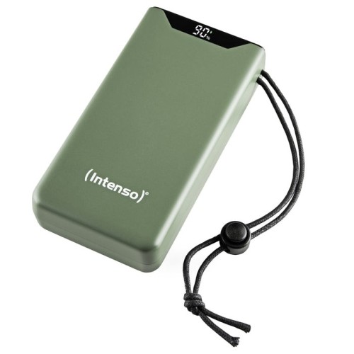 Intenso powerbank f20000 verde, 20.000 mah, pd 3.0, carga rápida 3.0 7332057