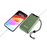 Intenso powerbank f20000 verde, 20.000 mah, pd 3.0, carga rápida 3.0 7332057