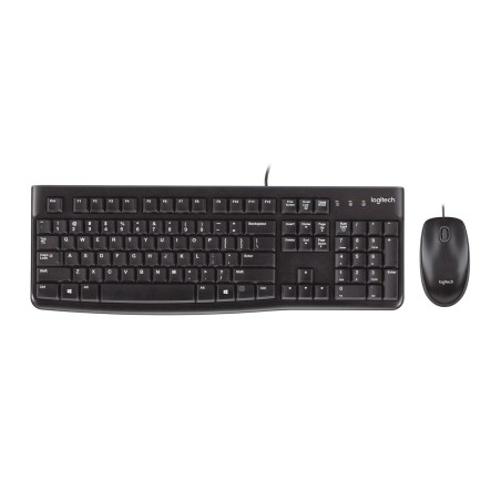 Teclado español + raton logitech mk120 usb negro - 920-002550