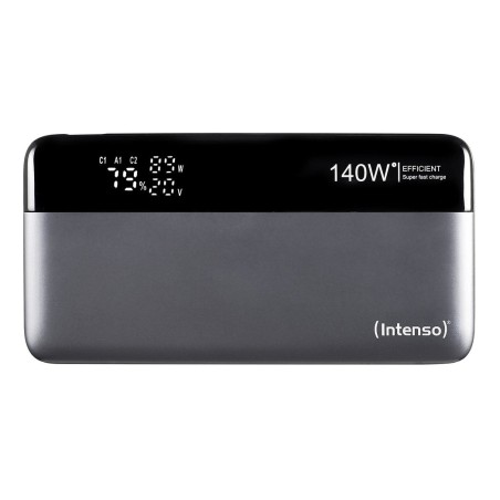 Intenso powerbank he25000 gris/negro, 25.000 mah, pd 3.1, quick charge 3.0 7350060