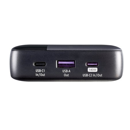 Intenso powerbank he25000 gris/negro, 25.000 mah, pd 3.1, quick charge 3.0 7350060