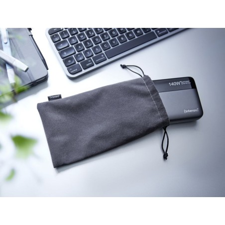 Intenso powerbank he25000 gris/negro, 25.000 mah, pd 3.1, quick charge 3.0 7350060