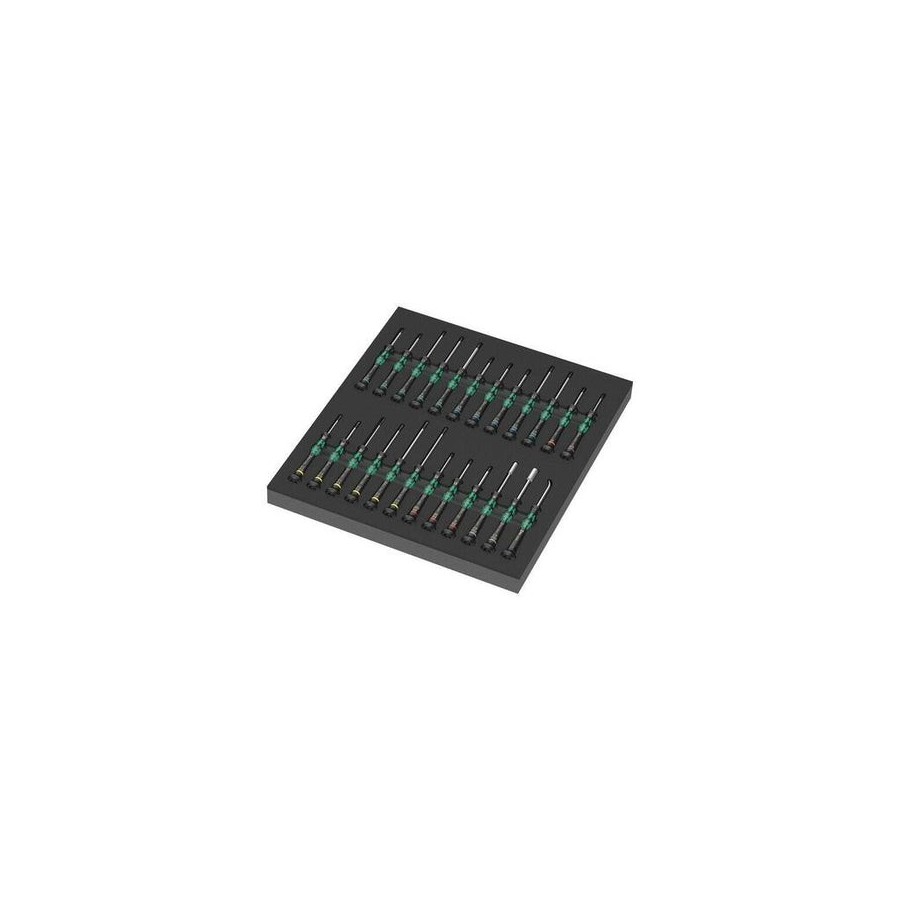 Destornillador  wera 05150106001 negro/verde