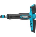 Destornillador dinamométrico hazet 6005ct-100 negro/azul, 4 - 10 nm nm, portapuntas de 1/4", mango en t 6005ct-100