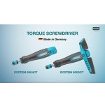 Destornillador dinamométrico hazet 6005ct-100 negro/azul, 4 - 10 nm nm, portapuntas de 1/4", mango en t 6005ct-100