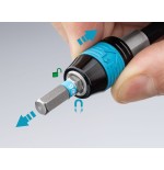 Destornillador dinamométrico hazet 6005ct-100 negro/azul, 4 - 10 nm nm, portapuntas de 1/4", mango en t 6005ct-100