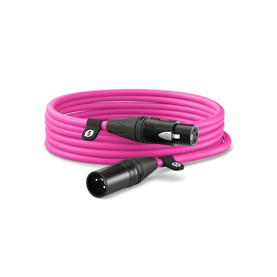 Rode micrófonos cable xlr xlr xlr6m-p pink pink, 6 metros xlr6m-p