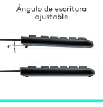 Teclado español + raton logitech mk120 usb negro - 920-002550