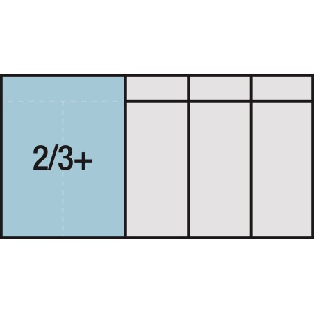 Juego de vasos para destornillador de impacto hazet 163-612/40, tamaño 2/3+ 40 piezas 163-612/40