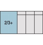 Juego de vasos para destornillador de impacto hazet 163-612/40, tamaño 2/3+ 40 piezas 163-612/40