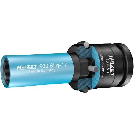 Juego de vasos para destornillador de impacto hazet 163-612/40, tamaño 2/3+ 40 piezas 163-612/40