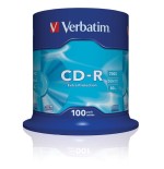 Verbatim cd-r 700mb 52x 80 min. tarrina 100 43411 (4)