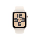 Apple watch se, smartwatch champagne, aluminio, 40 mm, pulsera deportiva polarstern s/m, cellular mxgj3qf/a