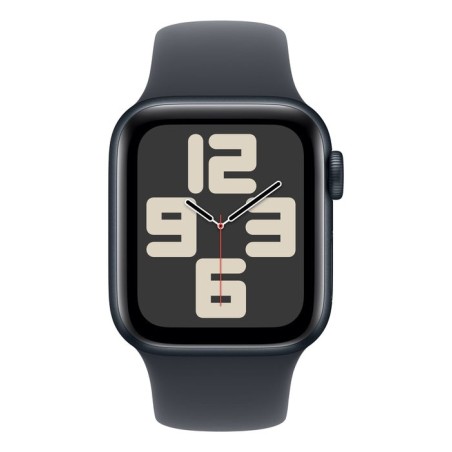 Apple watch se, smartwatch negro, aluminio, 40 mm, pulsera deportiva midnight s/m, cellular mxgc3qf/a