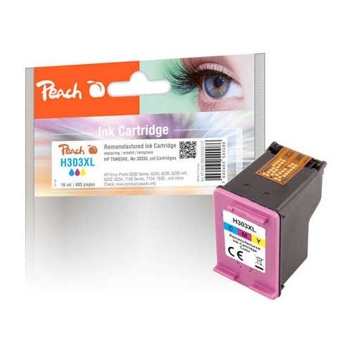 Tinta  color melocotón del cabezal de impresión pi300-895 compatible con hp 303xl t6n03ae  pi300-895
