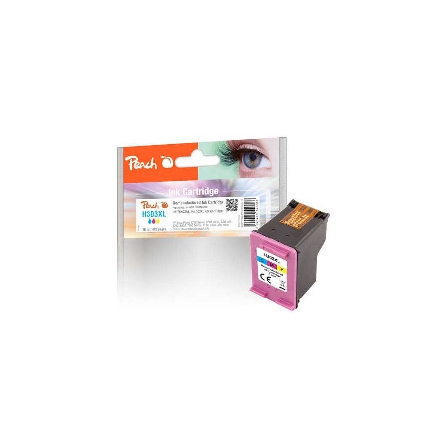 Tinta  color melocotón del cabezal de impresión pi300-895 compatible con hp 303xl t6n03ae  pi300-895