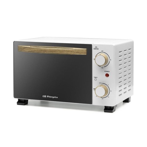 Horno de sobremesa orbegozo ho 990 800w capacidad 10l blanco