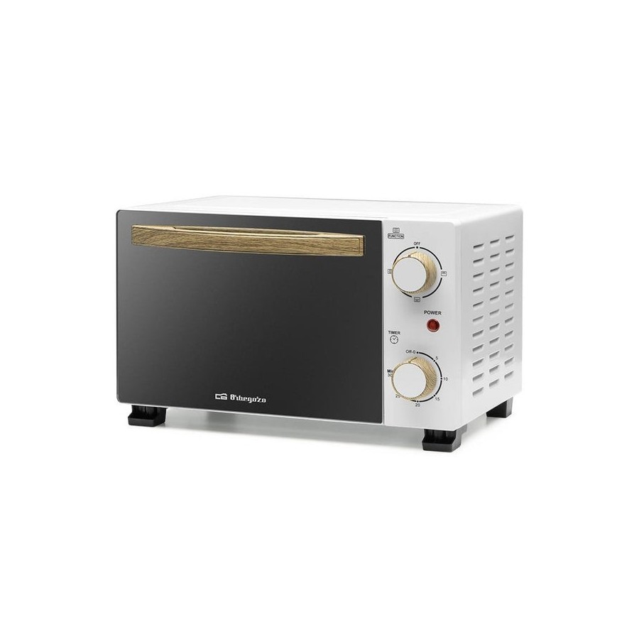 Horno de sobremesa orbegozo ho 990 800w capacidad 10l blanco