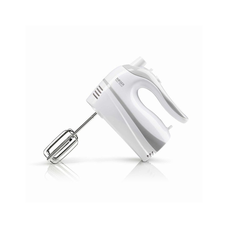 Batidora reposteria haeger max mixer 500w 5 velocidades + turbo 2 varillas batidoras 2 varillas amasadoras