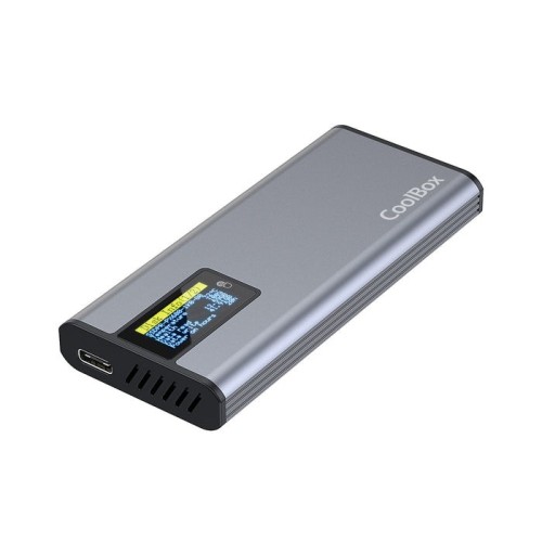 Coolbox caja externa ssd coo mcm m2f m.2 nvme y sata usb3.2 gen2