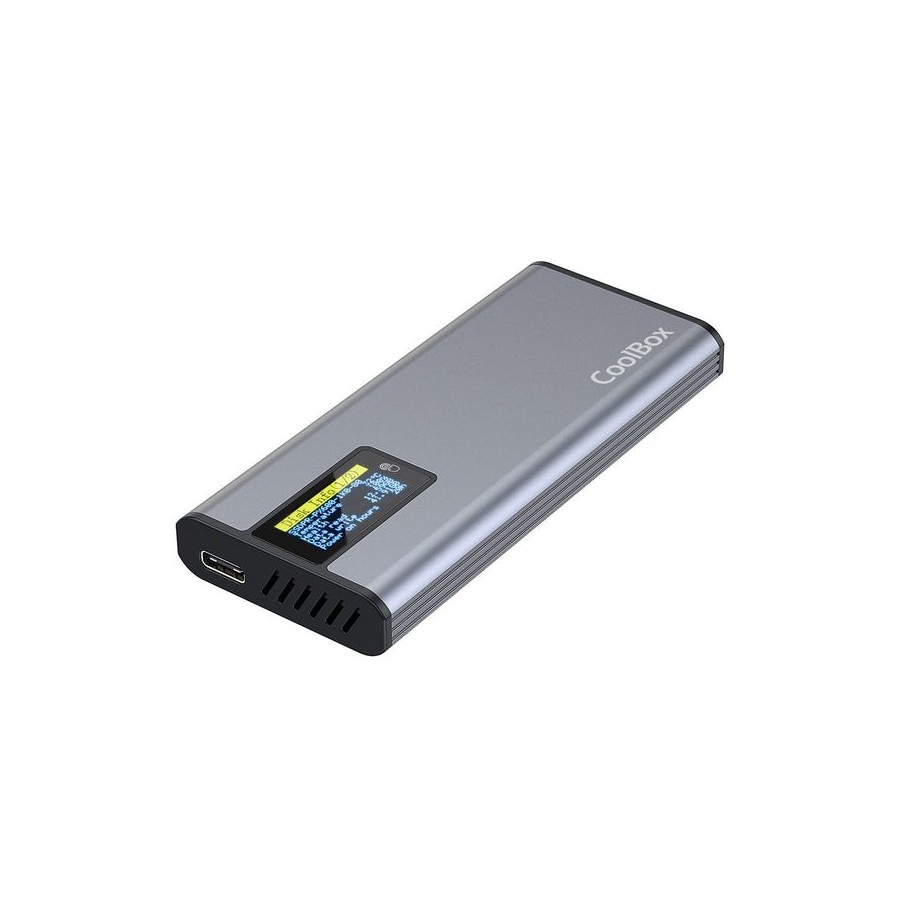 Coolbox caja externa ssd coo mcm m2f m.2 nvme y sata usb3.2 gen2