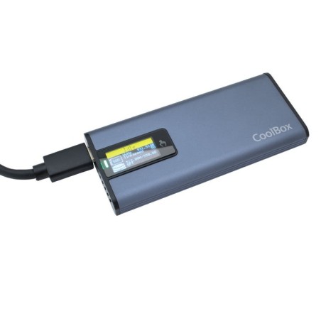 Coolbox caja externa ssd coo mcm m2f m.2 nvme y sata usb3.2 gen2