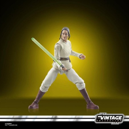 Figura hasbro star wars the acolyte the vintage collection jedi master indara