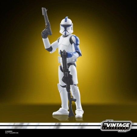 Figura hasbro star wars ahsoka clone trooper lieutenament