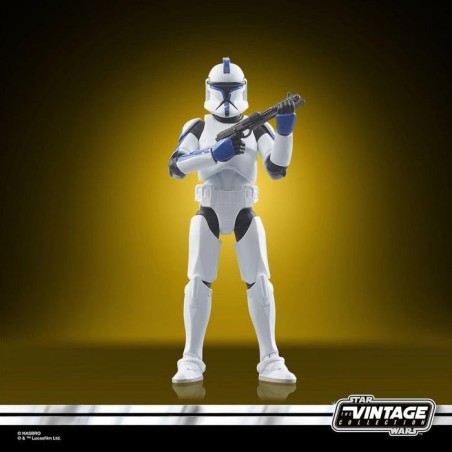Figura hasbro star wars ahsoka clone trooper lieutenament