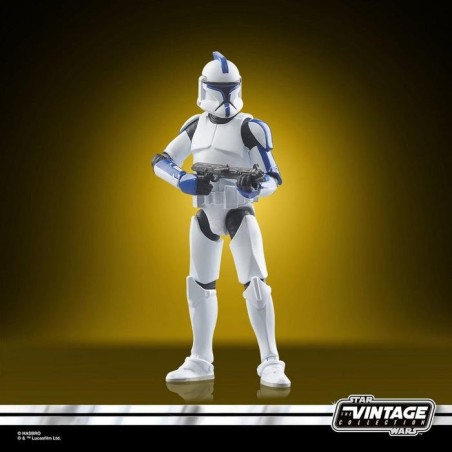 Figura hasbro star wars ahsoka clone trooper lieutenament