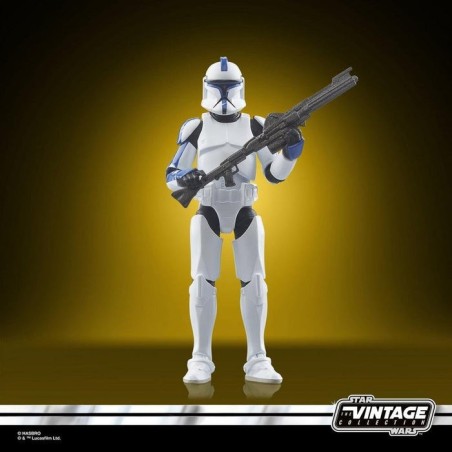 Figura hasbro star wars ahsoka clone trooper lieutenament