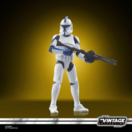 Figura hasbro star wars ahsoka clone trooper lieutenament