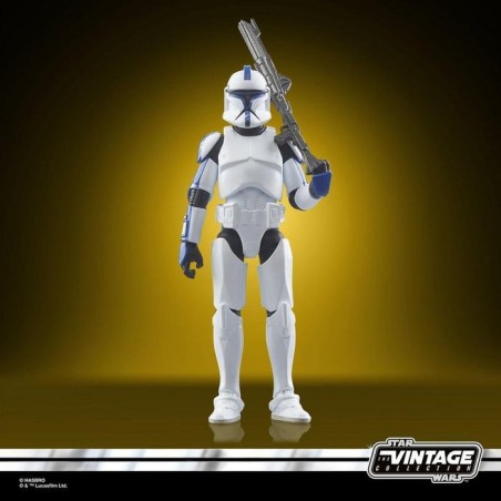 Figura hasbro star wars ahsoka clone trooper lieutenament