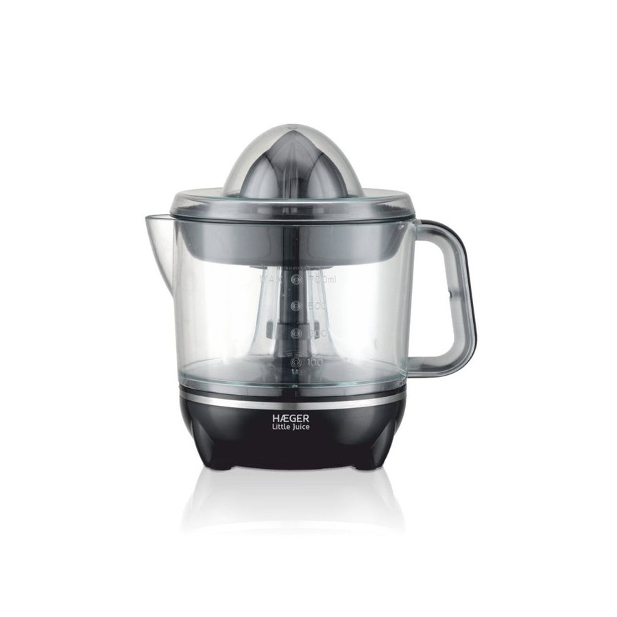 Exprimidor haeger little juice movimiento bidireccional 2 conos capacidad 0.7l
