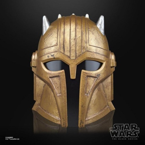 Casco electrónico hasbro star wars the mandalorian the black series the armorer
