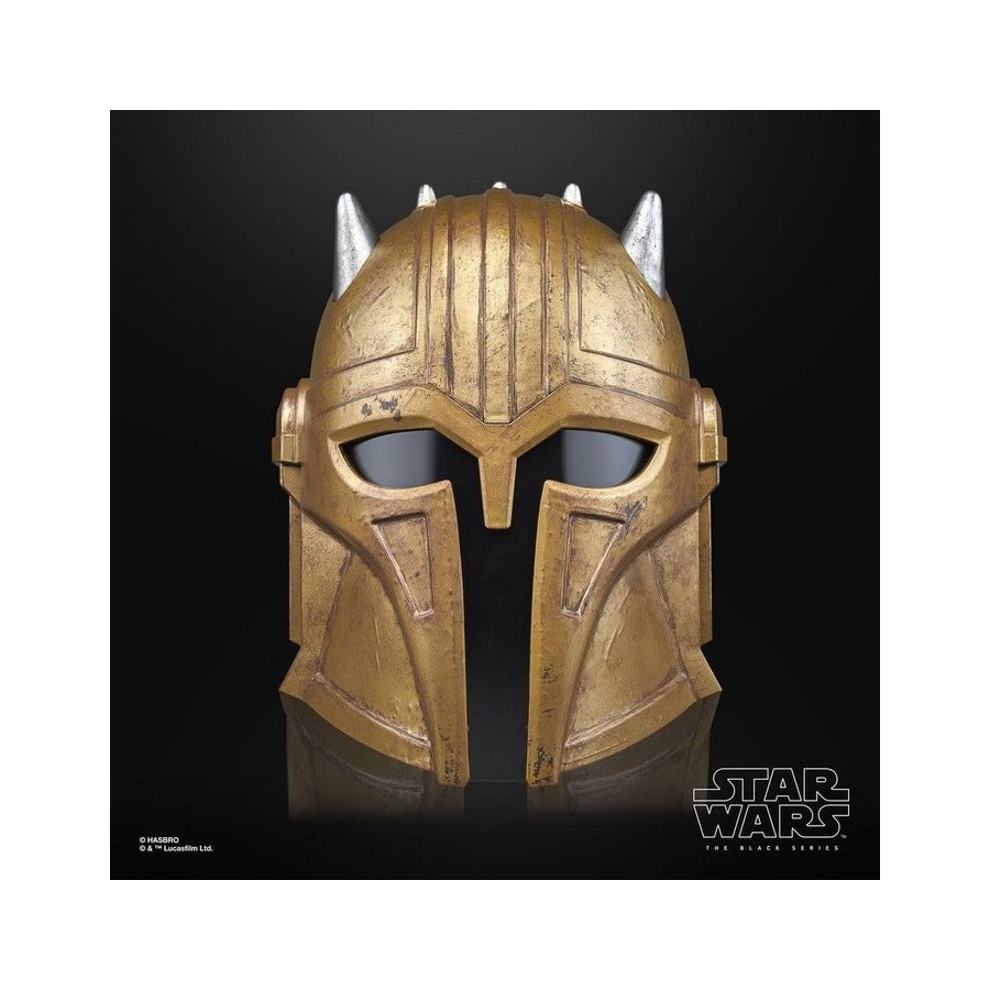 Casco electrónico hasbro star wars the mandalorian the black series the armorer