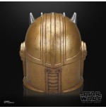 Casco electrónico hasbro star wars the mandalorian the black series the armorer