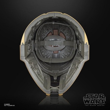 Casco electrónico hasbro star wars the mandalorian the black series the armorer