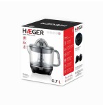 Exprimidor haeger little juice movimiento bidireccional 2 conos capacidad 0.7l