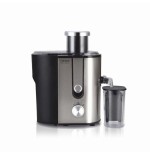 Haeger je-600.002b exprimidor licuadora centrífuga negro, acero satinado 600 w