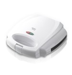 Sandwichera haeger zammy 750w placas antiadherentes tapa con bloqueo apagado automático protección sobrecalentamiento