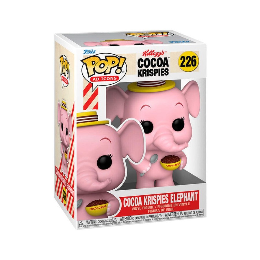 Figura pop kelloggs cocoa krispies elephant