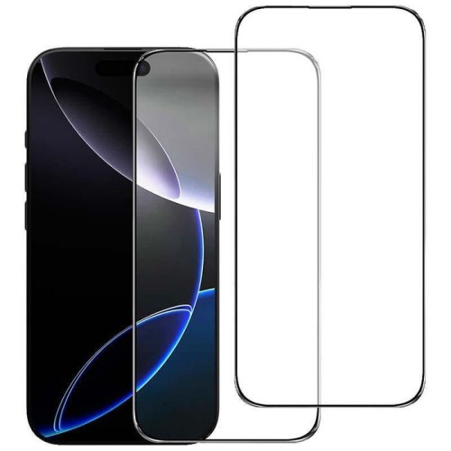 Pack x2 protector de cristal templado iphone 16 plus 6.7 full screen 3d