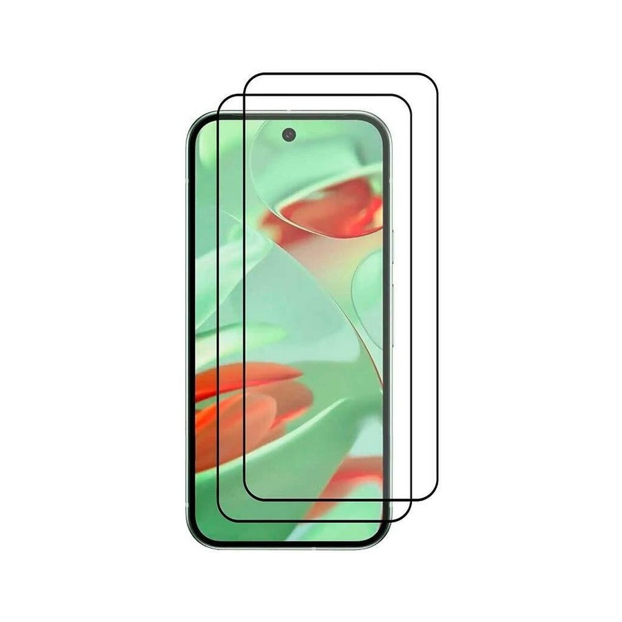 Pack x2 protector de cristal templado google pixel 9 / pixel 9 pro 6.3 full screen 3d
