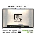 Pantalla led táctil de 14" para portátil lenovo ideapad flex 5 14iil05 5 14are05 5 14itl05