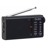 Radio qubo r-s2 negro