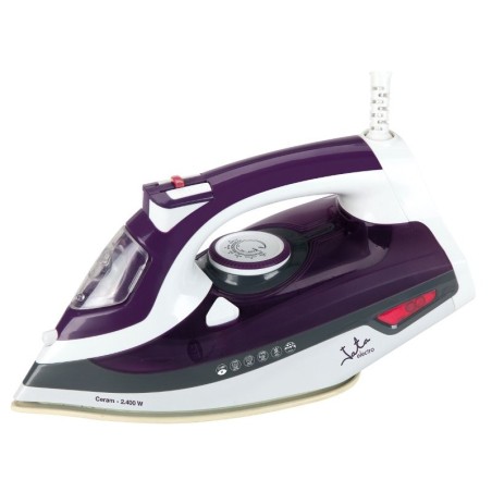 Plancha de vapor jata pl221c 2400w golpe vapor 160g vapor vertical deposito agua 350ml suela ceramica antical permanente