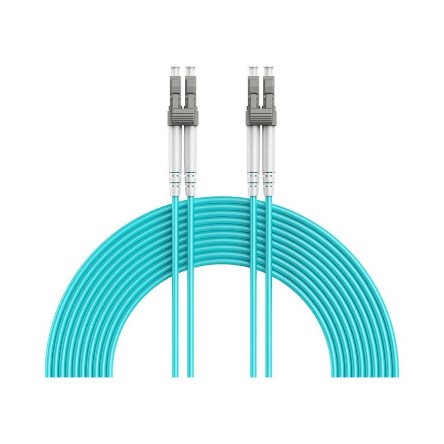 Gembird multimode duplex om4 50 125 fibra óptica cable lc lc 2m