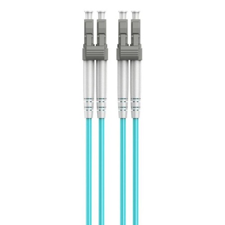 Gembird multimode duplex om4 50 125 fibra óptica cable lc lc 2m